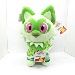Build A Bear Plush Pokemon Sprigatito W/ Sleeper 15" NWT